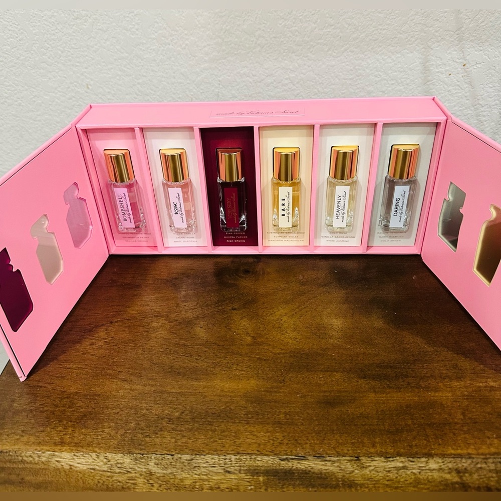 Victoria’s Secret Luxury Mini Fragrance Set – Pink Gift Box